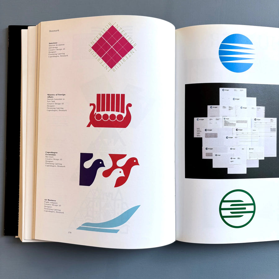 Wolrd Trademarks And Logotypes 2 bt Takenobu Igarashi  - Graphic-sha 1987 - Saint-Martin Bookshop