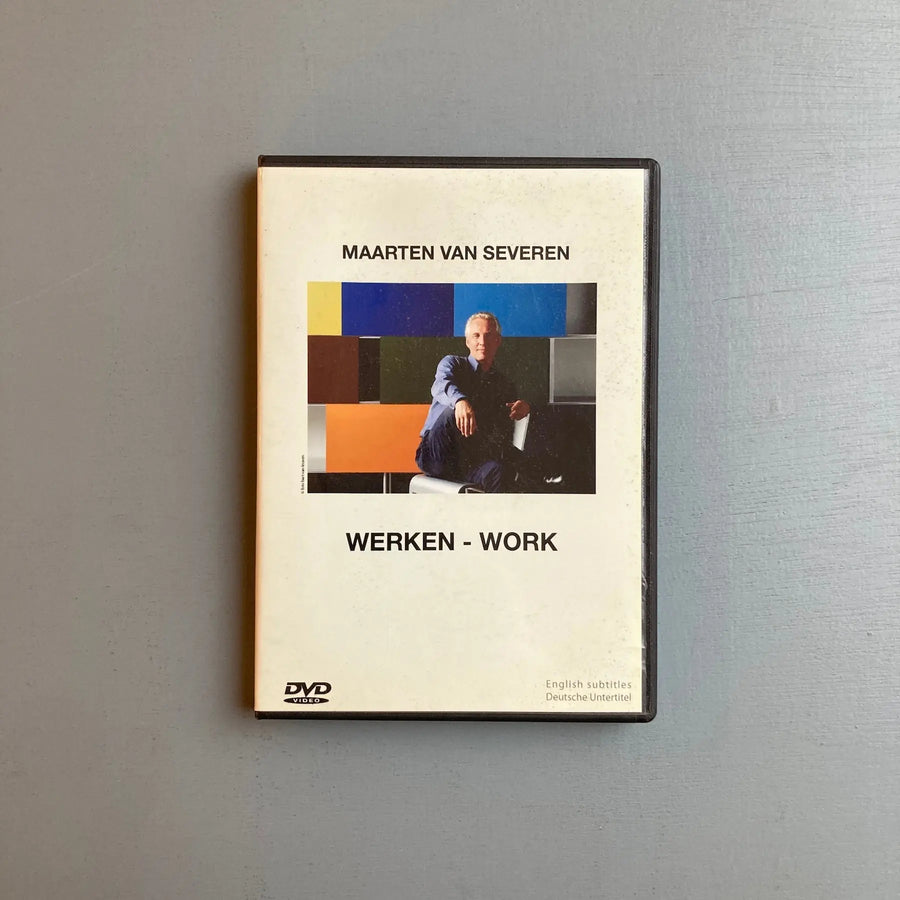 Maarten Van Severen - Werken/Work (DVD) - Design Museum Gent 2005 - Saint-Martin Bookshop