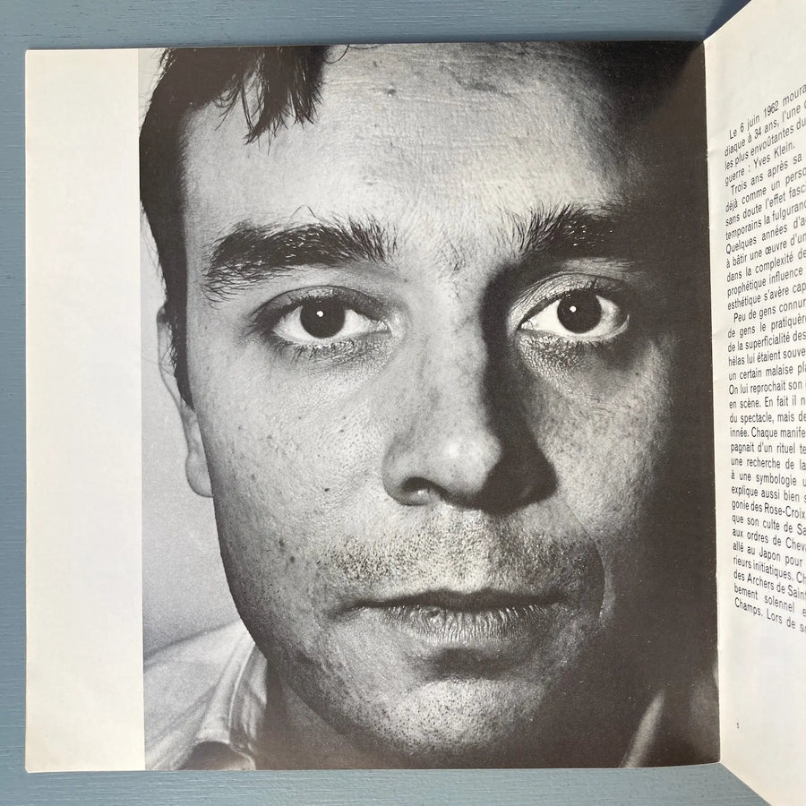 Yves Klein - 1928-1962 - Musée des arts décoratifs Paris 1969 - Saint-Martin Bookshop