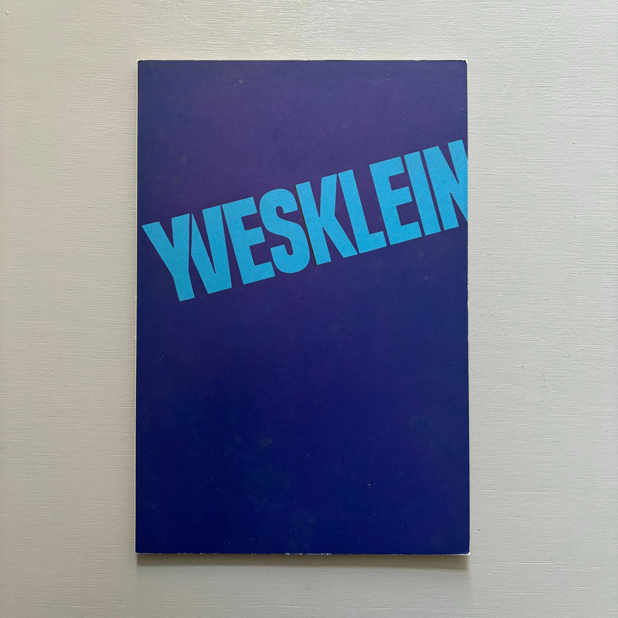 Yves Klein - Stedelijk Museum Amsterdam 1965