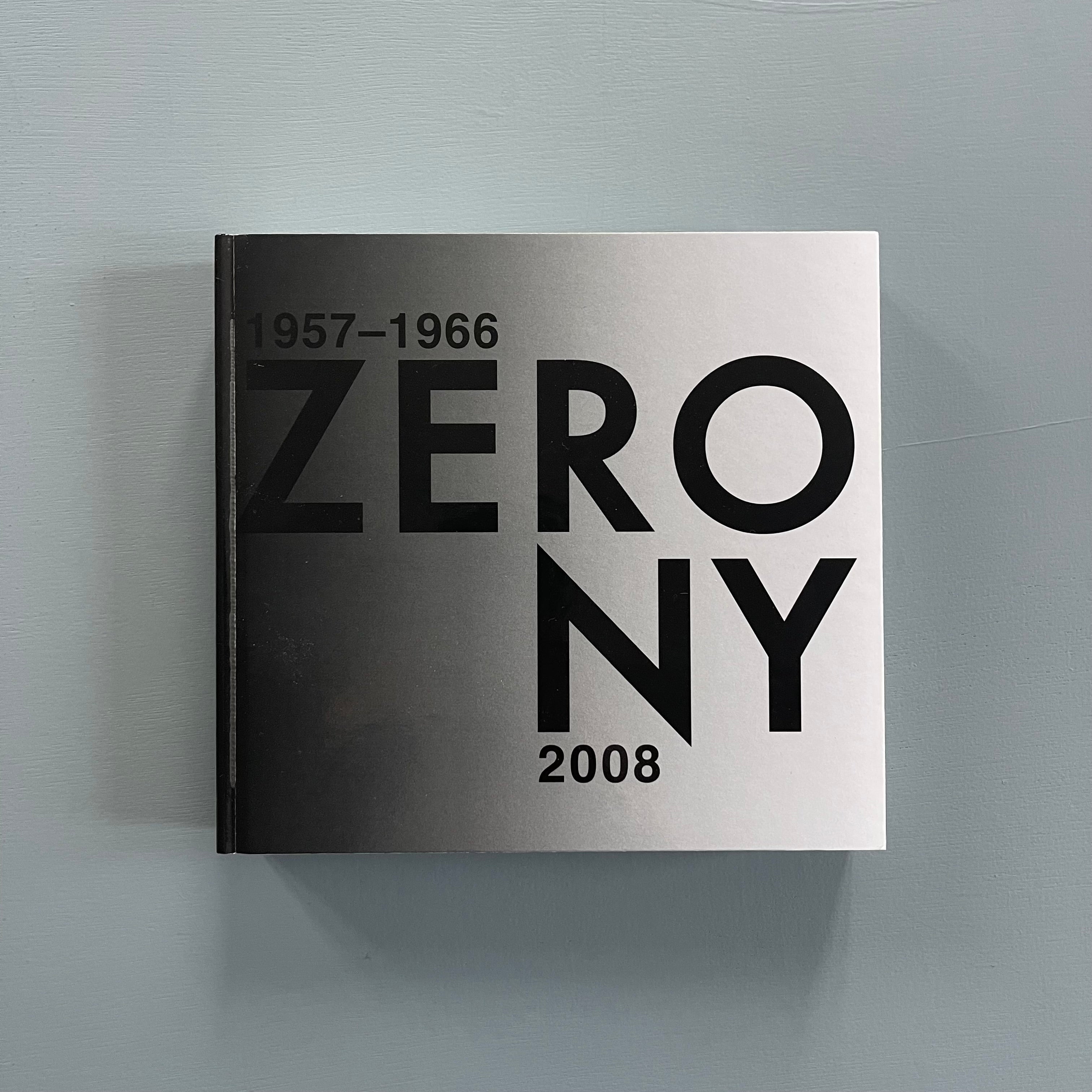 ZERO - 1957–1966 NY 2008 - MER. Books 2008 - Saint-Martin Bookshop