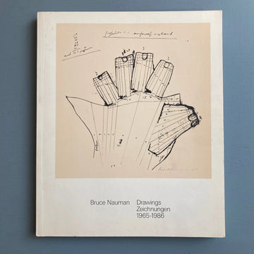 Bruce Nauman - Drawings/Zeichnungen 1965-1986 - Museum für Gegenwartskunst Basel 1986 - Saint-Martin Bookshop