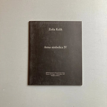 Zofia Kulik - Arma simbolica IV - XLVII Esposizione Internazionale d'Arte Venezia 1997 - Saint-Martin Bookshop