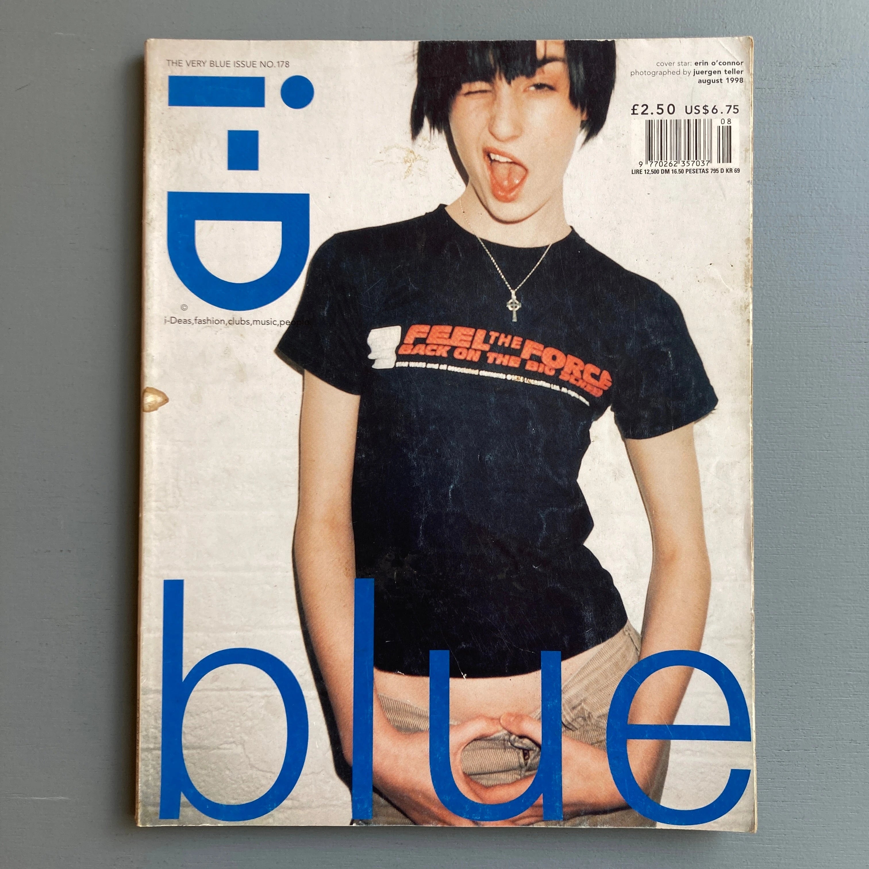 i-D - The Very Blue Issue no. 178 - August 1998 - Saint-Martin