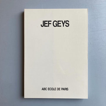 Jef Geys (signed & numbered) - ABC Ecole de Paris 1990 - Saint-Martin Bookshop