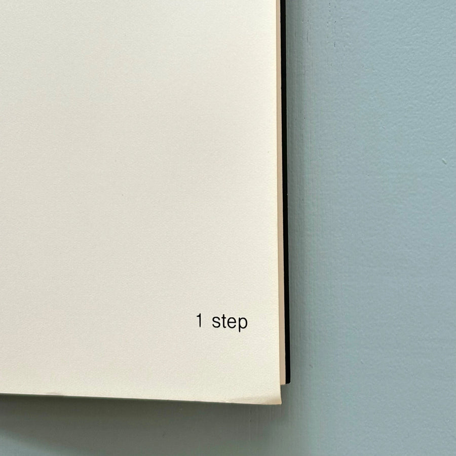 stanley brouwn - 1 m 1 step - Van Abbemuseum Eindhoven 1976 - Saint-Martin Bookshop