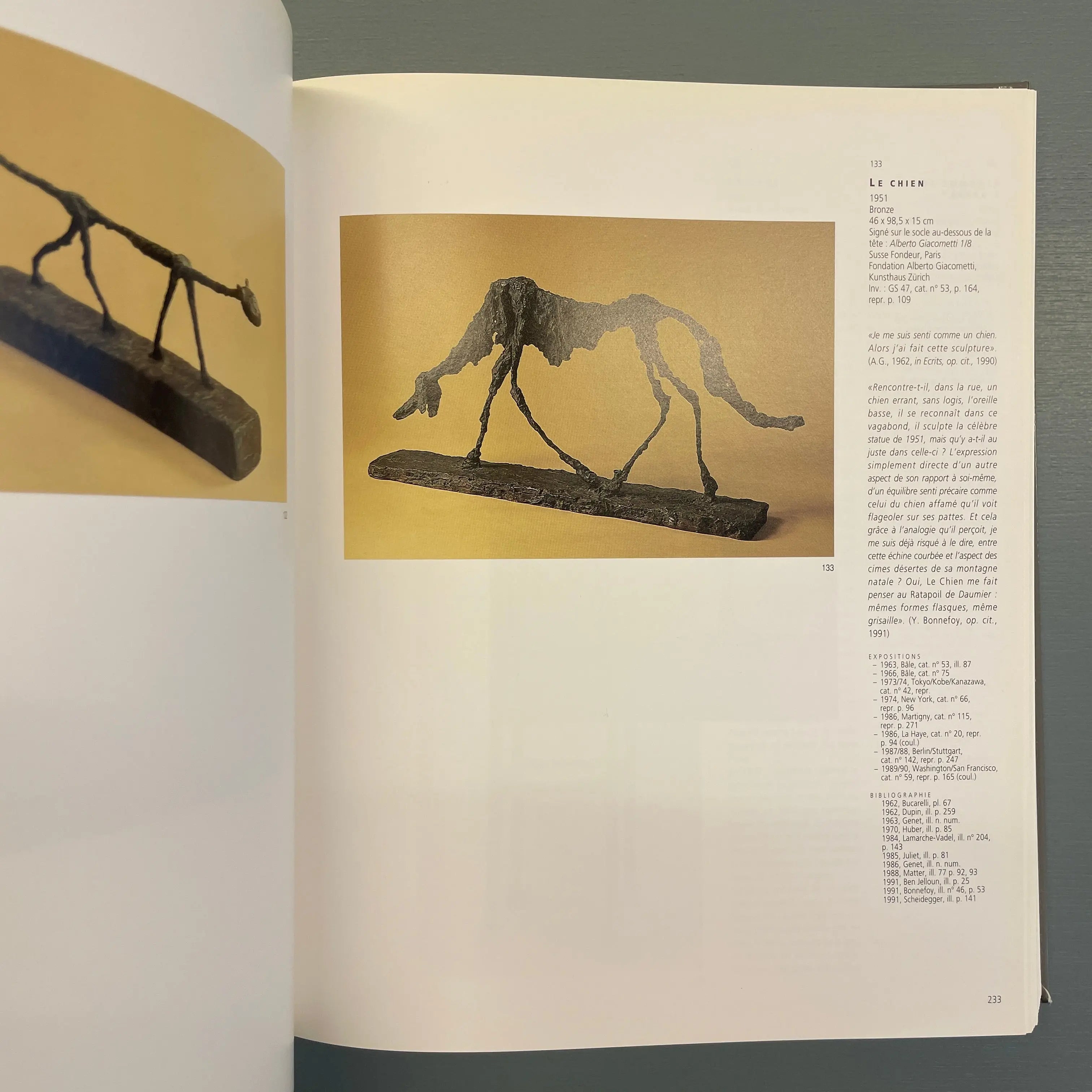 Alberto Giacometti - Paris-musées 1991 - Saint-Martin Bookshop