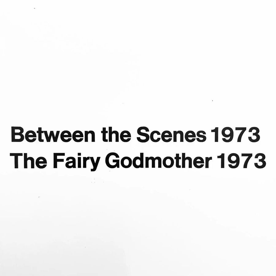 Allen Ruppersberg - Between the Scenes 1973, The Fairy Godmother 1973 - Stedelijk Museum Amsterdam 1973 Saint-Martin Bookshop