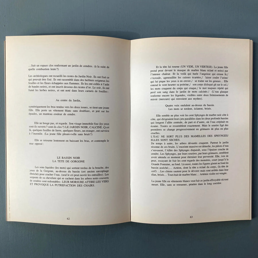 Anne & Patrick Poirier - Archeologie-Fiction volume I : Daumus Aurea - Les Presses de la Connaissance 1977 Saint-Martin Bookshop