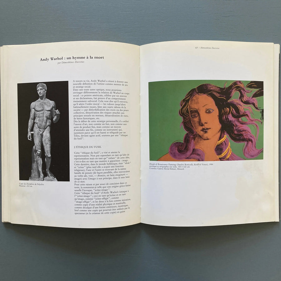 Artstudio magazine - Special Andy Warhol - 1988 Saint-Martin Bookshop