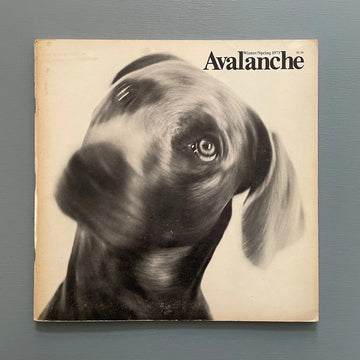 Avalanche Magazine No 7 - Winter/Spring 1973 (William Wegman cover) Saint-Martin Bookshop