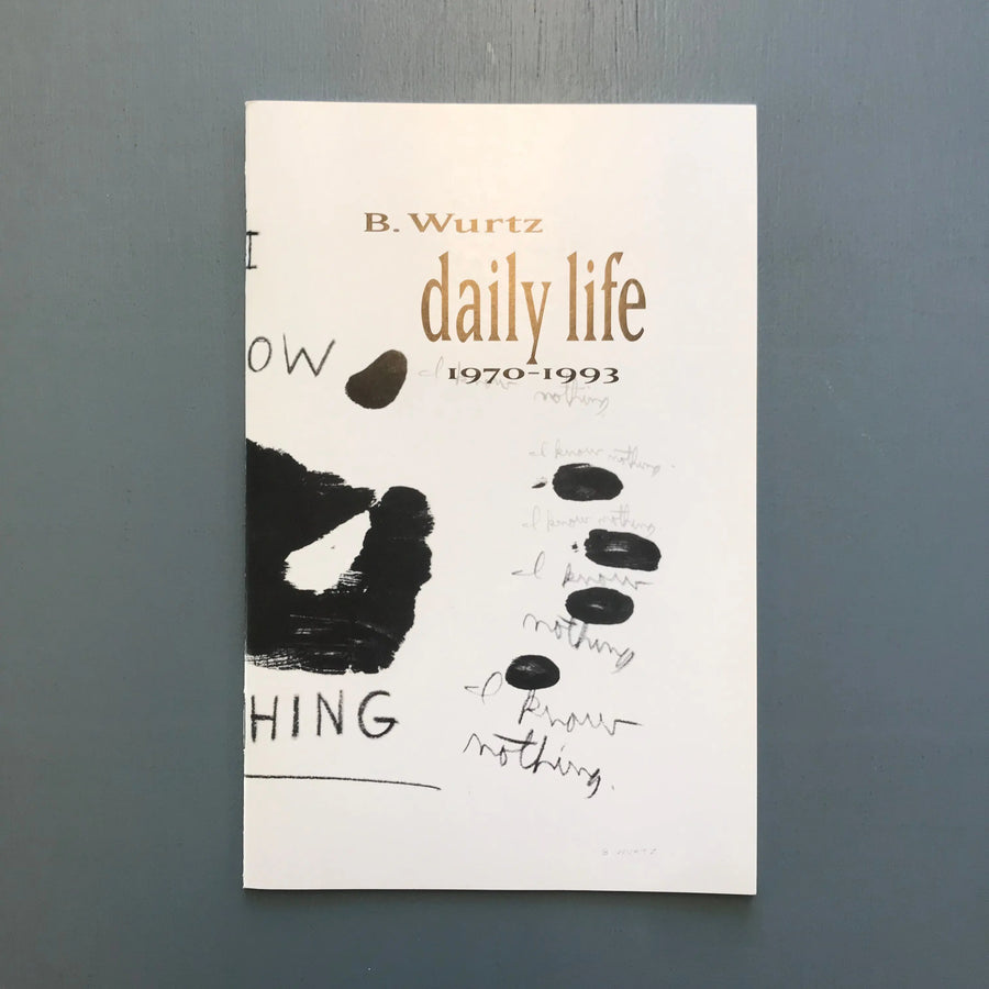 B. Wurtz - daily life 1970-1993 - Feature 1993 Saint-Martin Bookshop