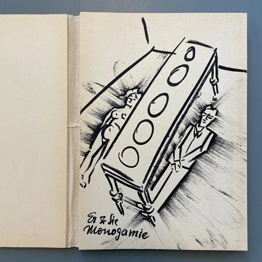 Bernhard Johannes Blume - Zeichnungen aus der Immobilienserie - Ruimte Morguen 1983 Saint-Martin Bookshop