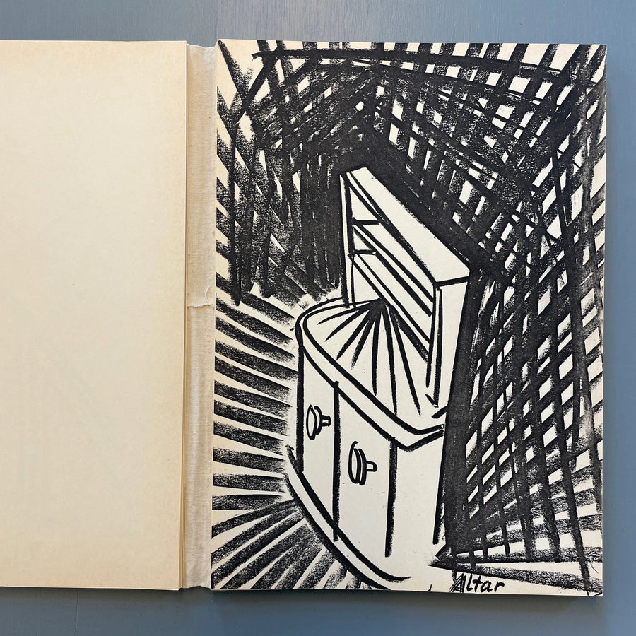 Bernhard Johannes Blume - Zeichnungen aus der Immobilienserie - Ruimte Morguen 1983 Saint-Martin Bookshop