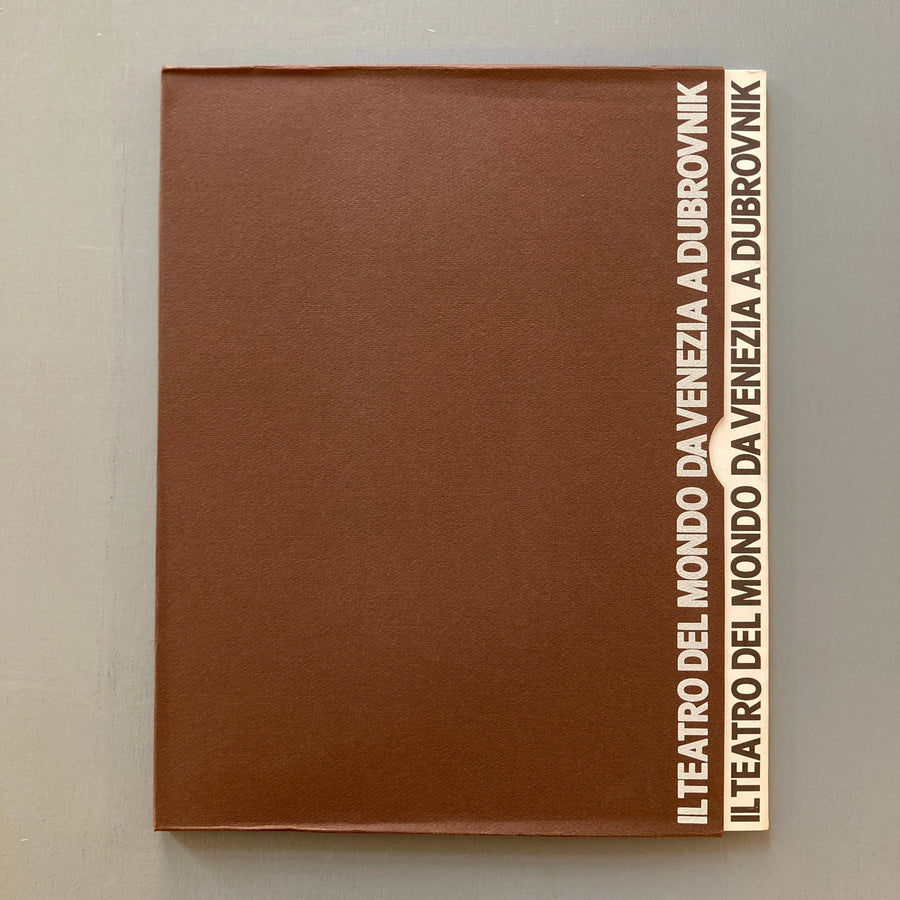 Biennale di Venezia - Aldo Rossi : Il Teatro del Mondo da Venezia a Dubrovnik - ATER 1979 Saint-Martin Bookshop