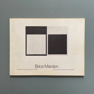 Brice Marden - Paintings, Drawings, Etchings 1975-1980 - Stedelijk Museum Amsterdam 1981 Saint-Martin Bookshop
