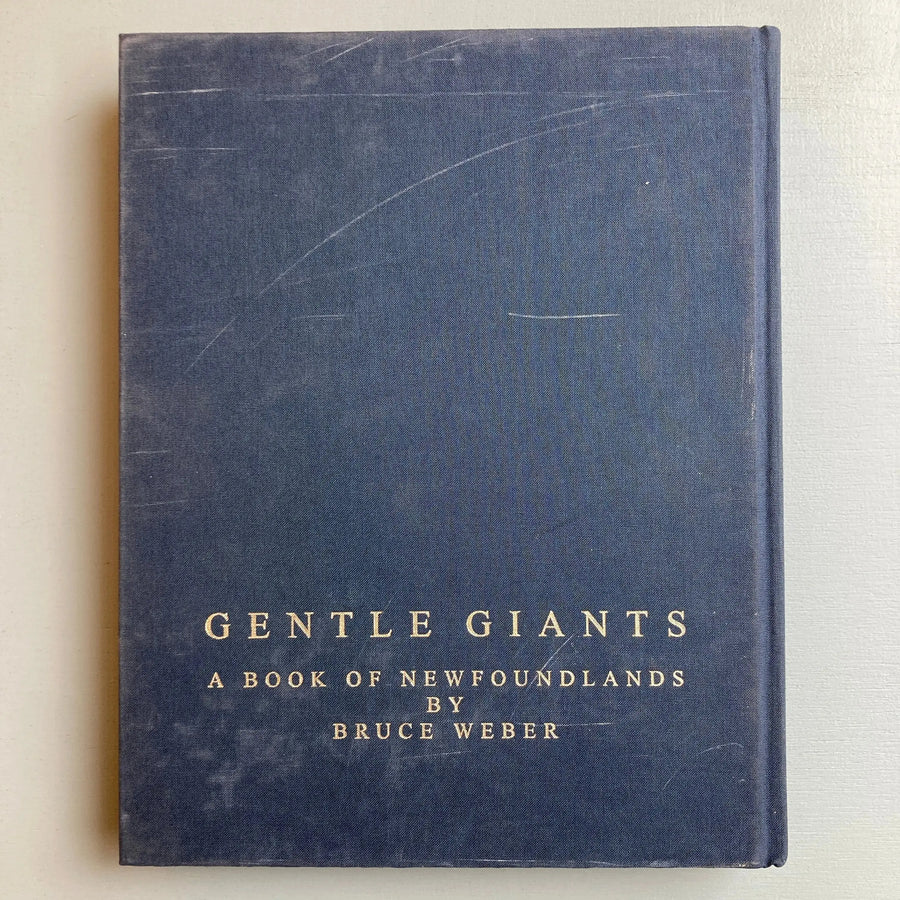 Bruce Weber - Gentle Giants - Bulfinch 1994 Saint-Martin Bookshop