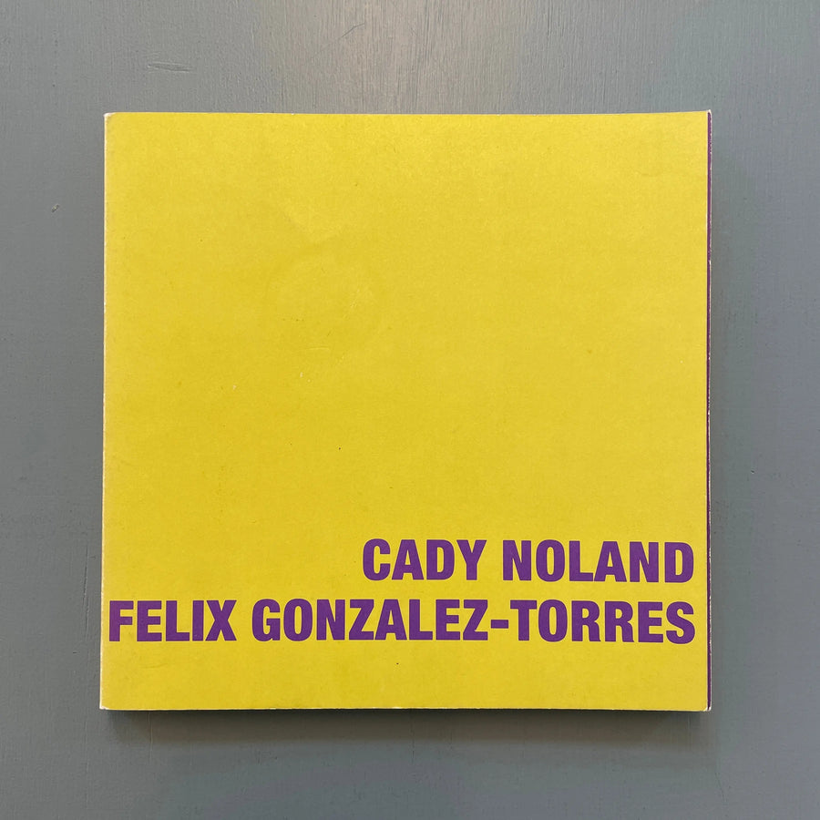 Cady Noland, Félix Gonzáles-Torres - Objekte, Installationen, Wandarbeiten - Museum Fridericianum Kassel 1991 Saint-Martin Bookshop