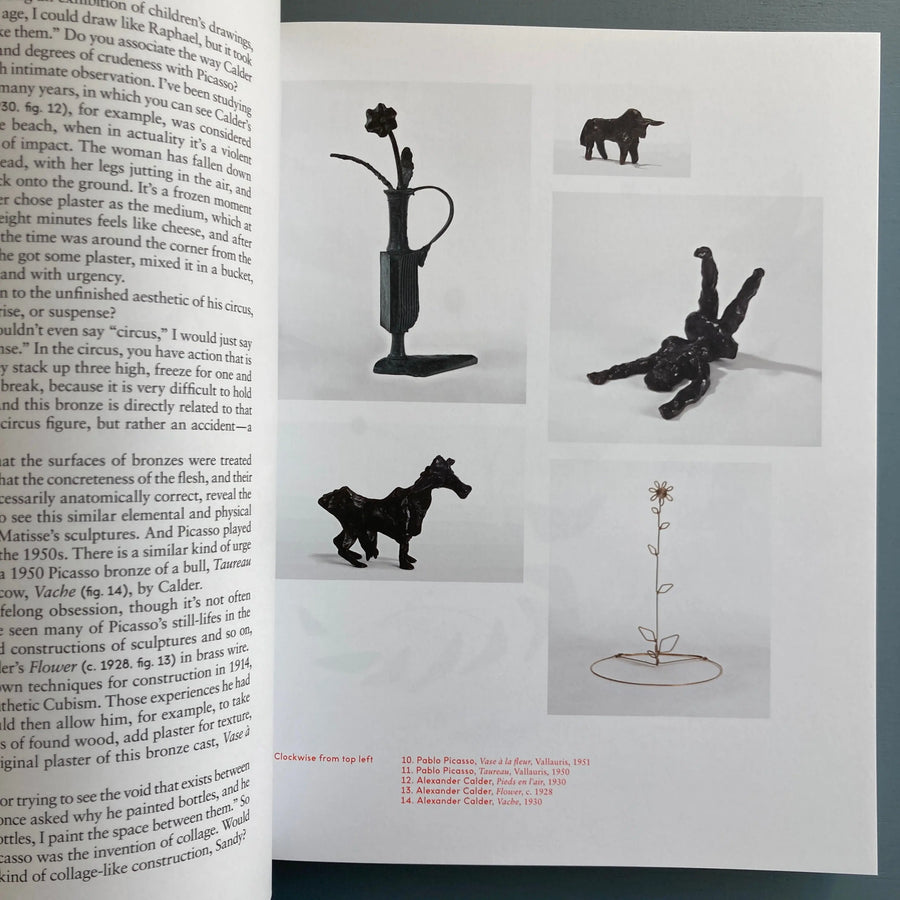 Calder and Picasso - Exhibition catalogue - Almine Rech Gallery 2017 Saint-Martin Bookshop