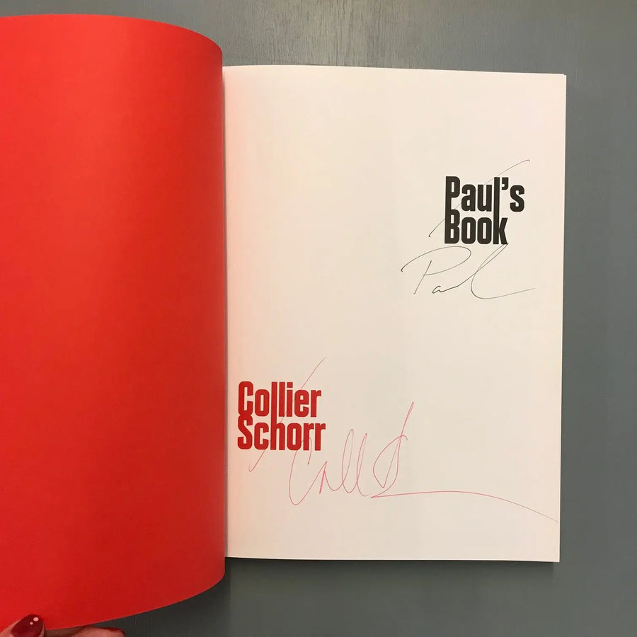 Collier Schorr - Paul's book (signed) - Mack 2019 Saint-Martin Bookshop