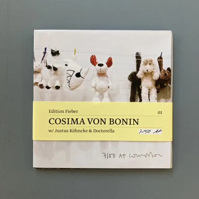 Cosima von Bonin w/ Justus Köhncke & Doctorella (signed) - Edition Fieber 2012 Saint-Martin Bookshop