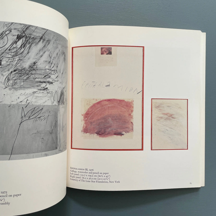 Cy Twombly - Paintings and drawings, 1954-1977 - Whitney Museum 1979 Saint-Martin Bookshop
