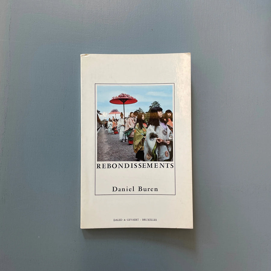 Daniel Buren - Rebondissements - Daled & Gevaert 1977 Saint-Martin Bookshop