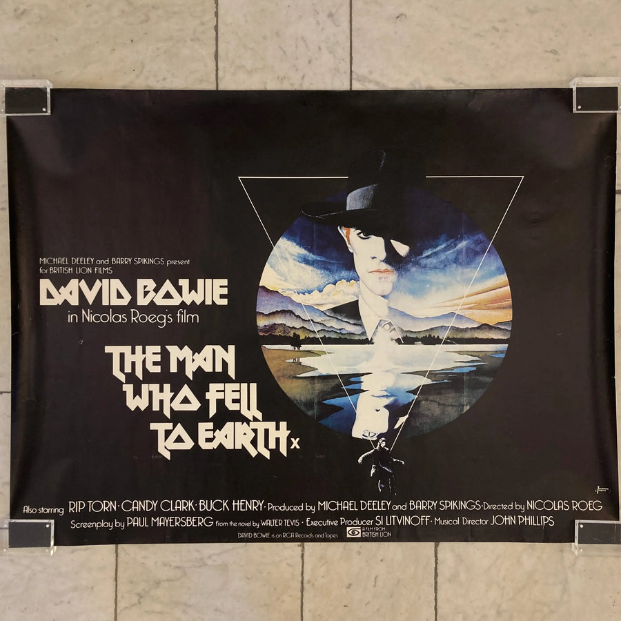 David Bowie - The Man who Fell to Earth - Poster 1976 Saint-Martin Bookshop