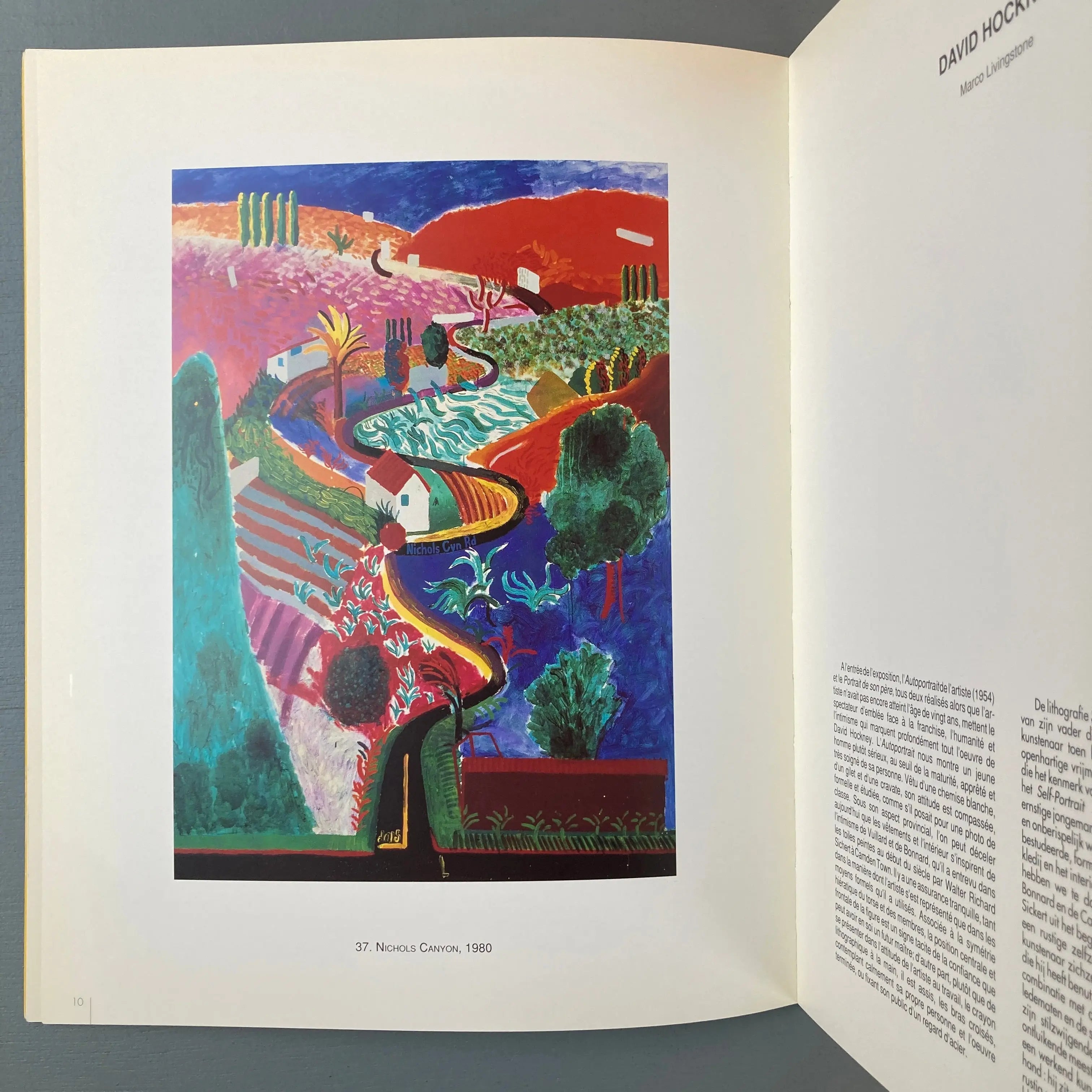 David Hockney Exhibition catalogue Palais des BeauxArts 1992