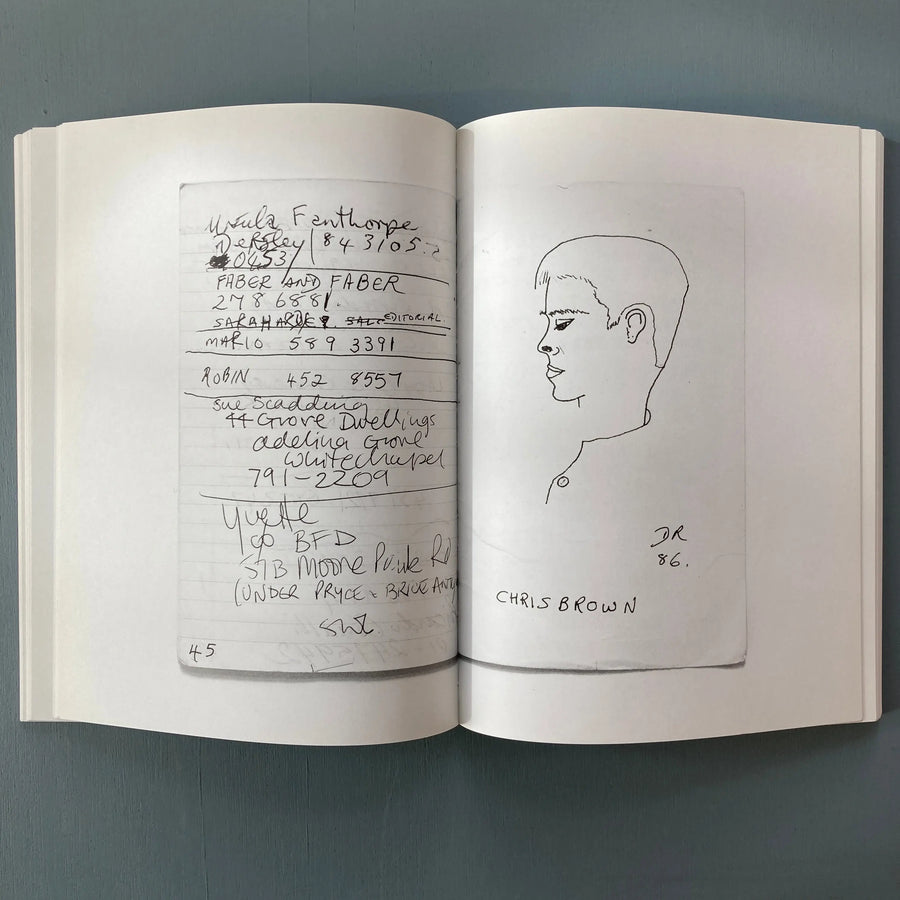 David Robilliard - Notebooks 1983-1988 - Rob Tufnell 2020 Saint-Martin Bookshop