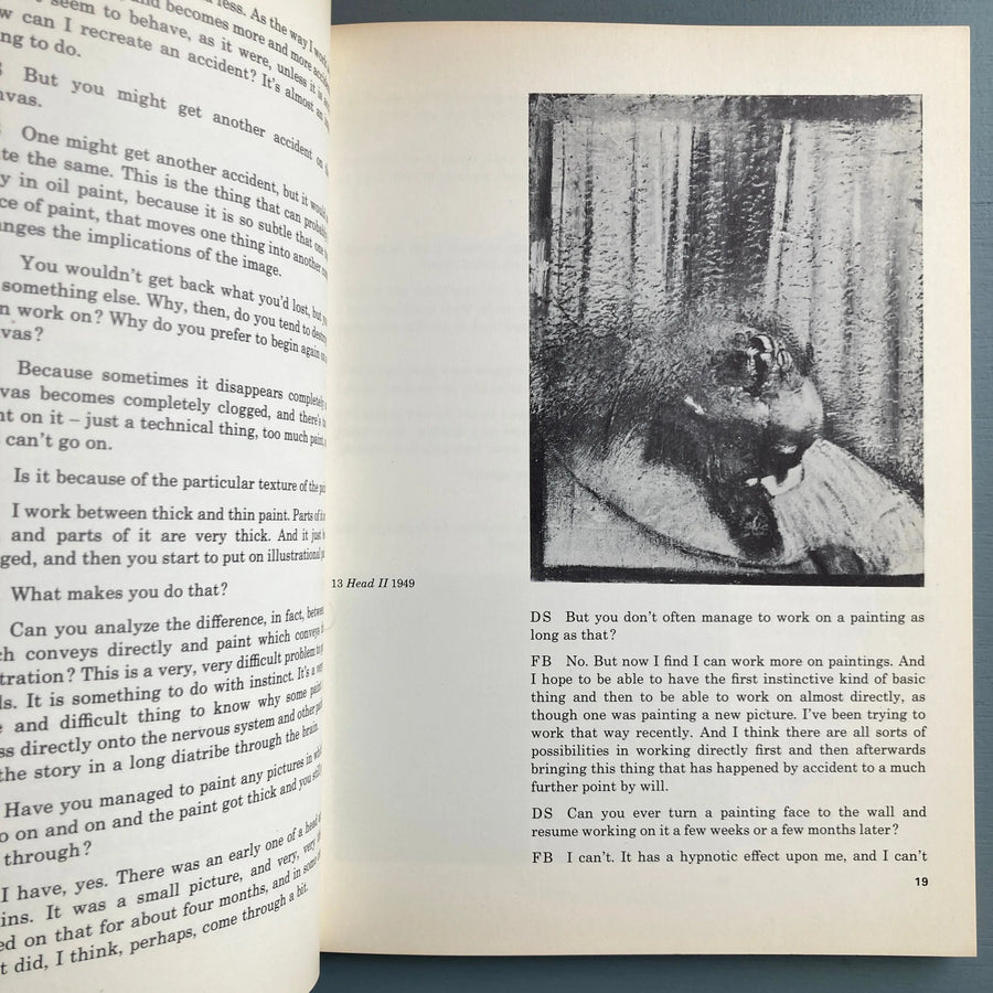 David Sylvester - Interviews with Francis Bacon - Thames and Hudson 1975 Saint-Martin Bookshop