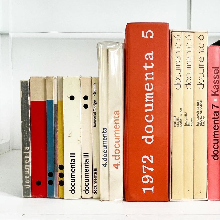 Documenta 1 to Documenta XII - original catalogs (+ xtras) from 1955 to 2007 Saint-Martin Bookshop