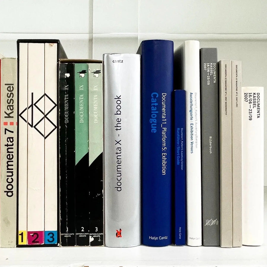 Documenta 1 to Documenta XII - original catalogs (+ xtras) from 1955 to 2007 Saint-Martin Bookshop