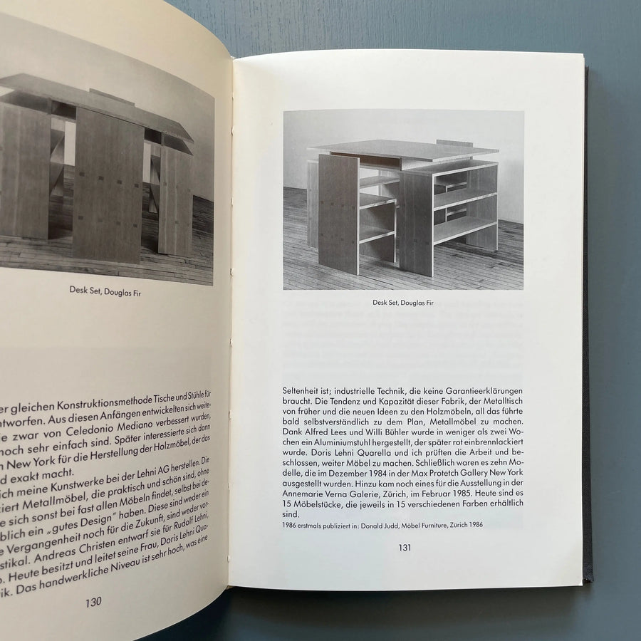 Donald Judd - Architektur - Westfälischer Kunstverein 1989 - Saint 