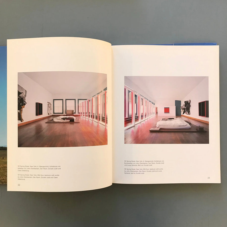 Donald Judd - Räume spaces - Cantze Verlag 1993 - Saint-Martin 