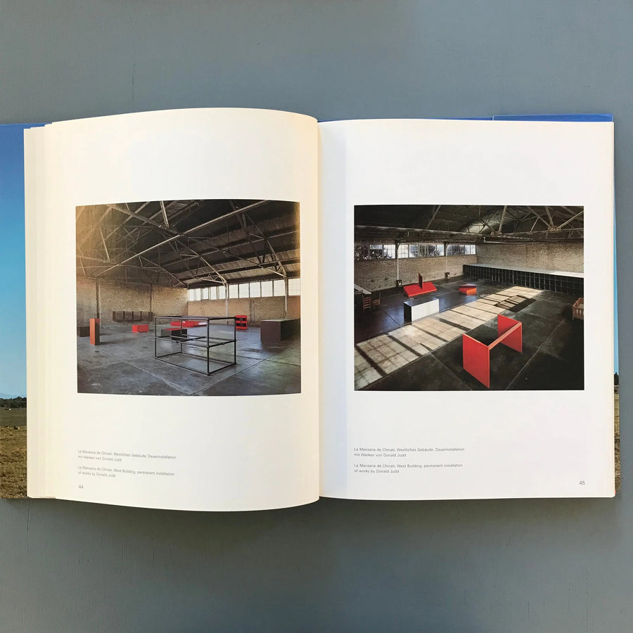 Donald Judd - Räume spaces - Cantze Verlag 1993 – Saint-Martin