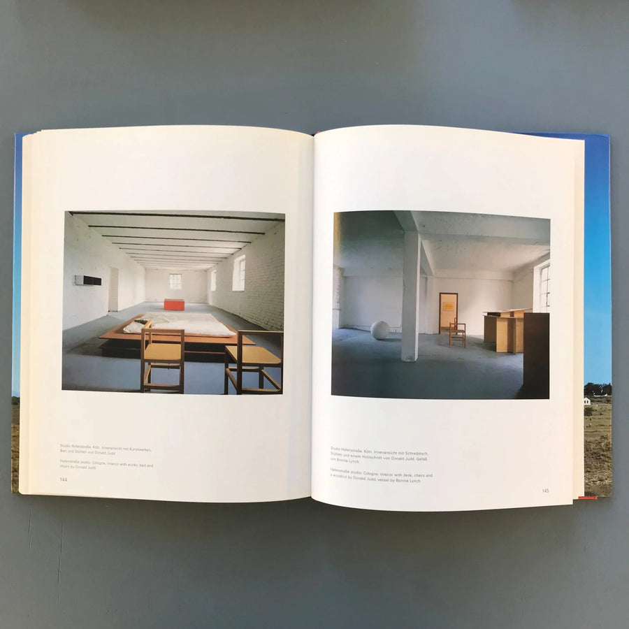 Donald Judd - Räume spaces - Cantze Verlag 1993 Saint-Martin Bookshop