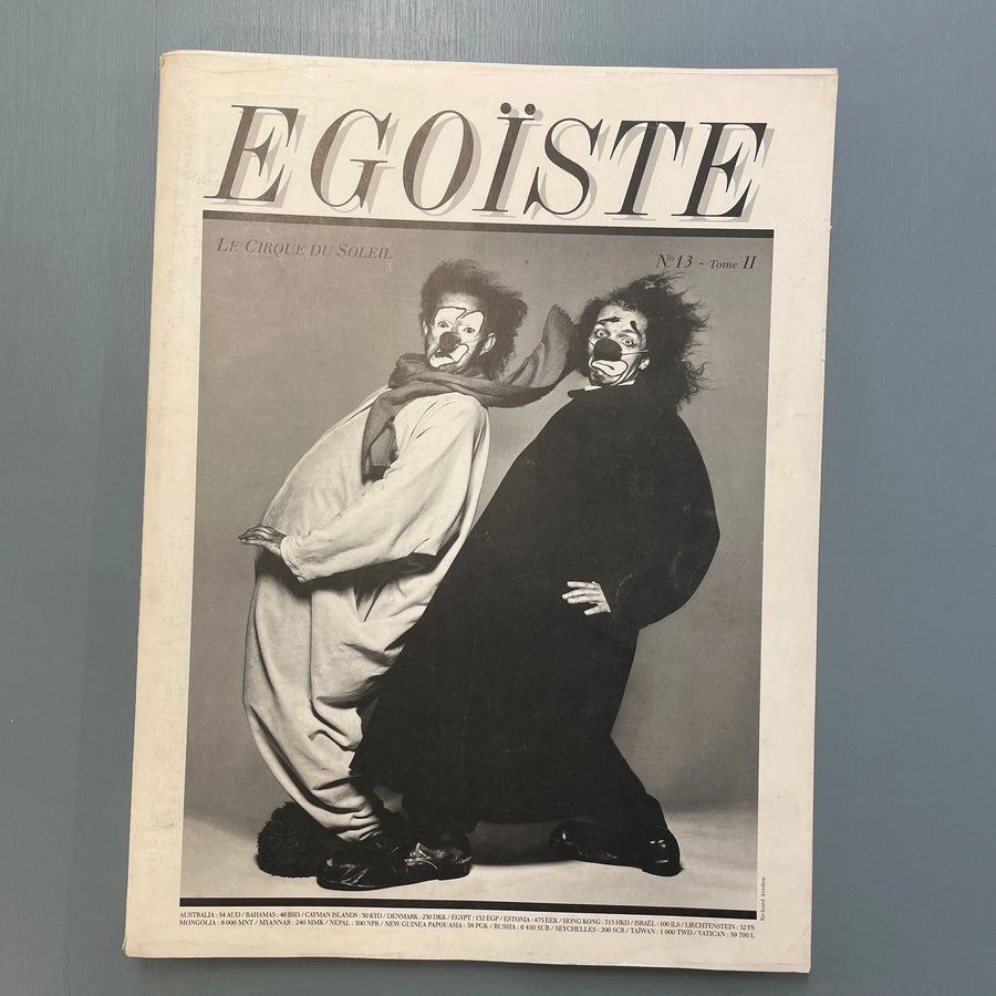 Egoïste No 13 Tome I & II - Editions Cassini 1996 Saint-Martin Bookshop