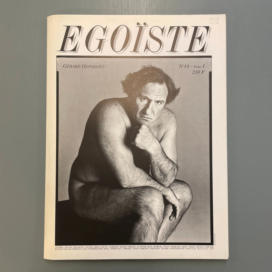 Egoïste No 14 Tome I & II - Editions Cassini 2000 Saint-Martin Bookshop