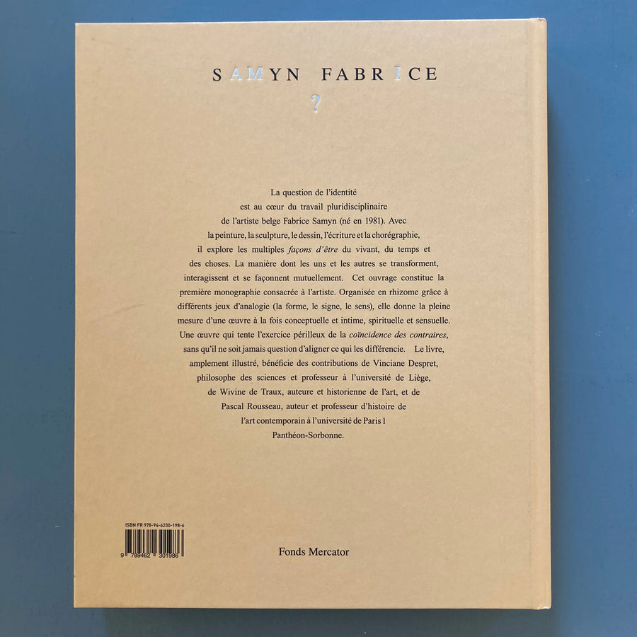 Fabrice Samyn - I AM? - Fonds Mercator 2020 Saint-Martin Bookshop