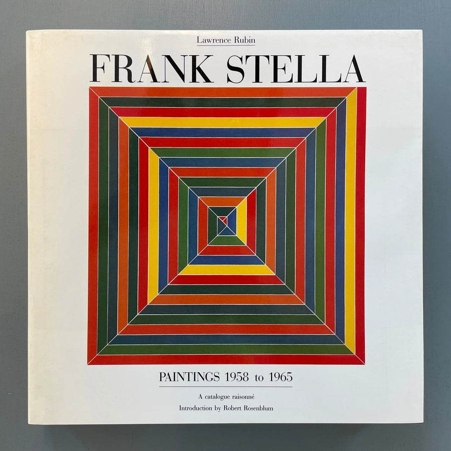 Frank Stella - Paintings 1958 to 1965 - Stewart, Tabori & Chang 1986 Saint-Martin Bookshop