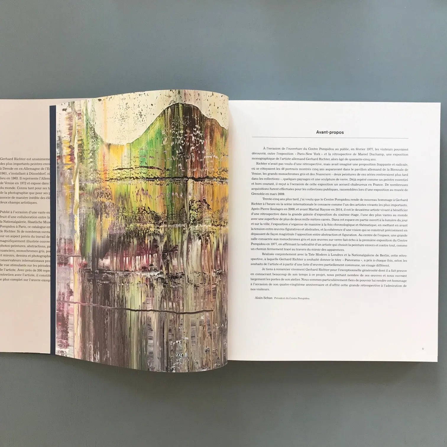 Gerhard Richter - Panorama - Centre Pompidou 2012 - Saint