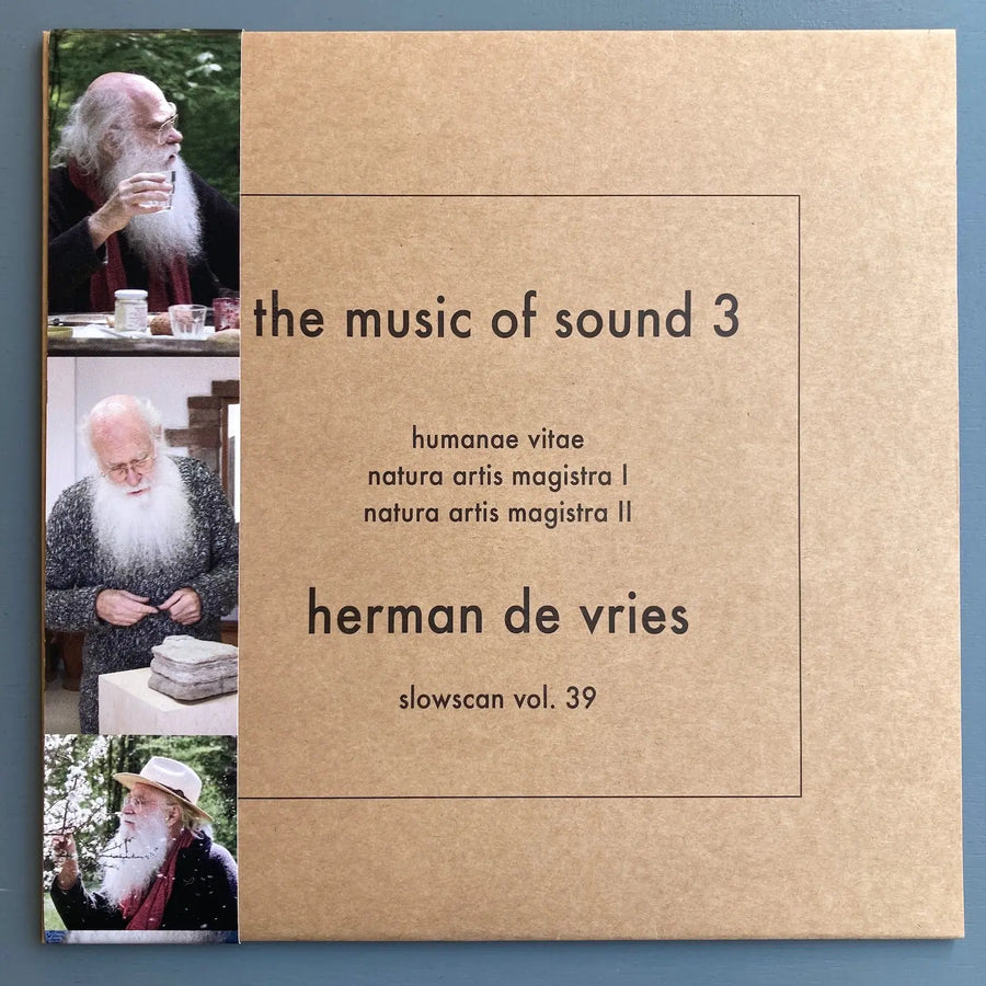Herman De Vries - The music of sound 3 - Slowscan 2018 Saint-Martin Bookshop