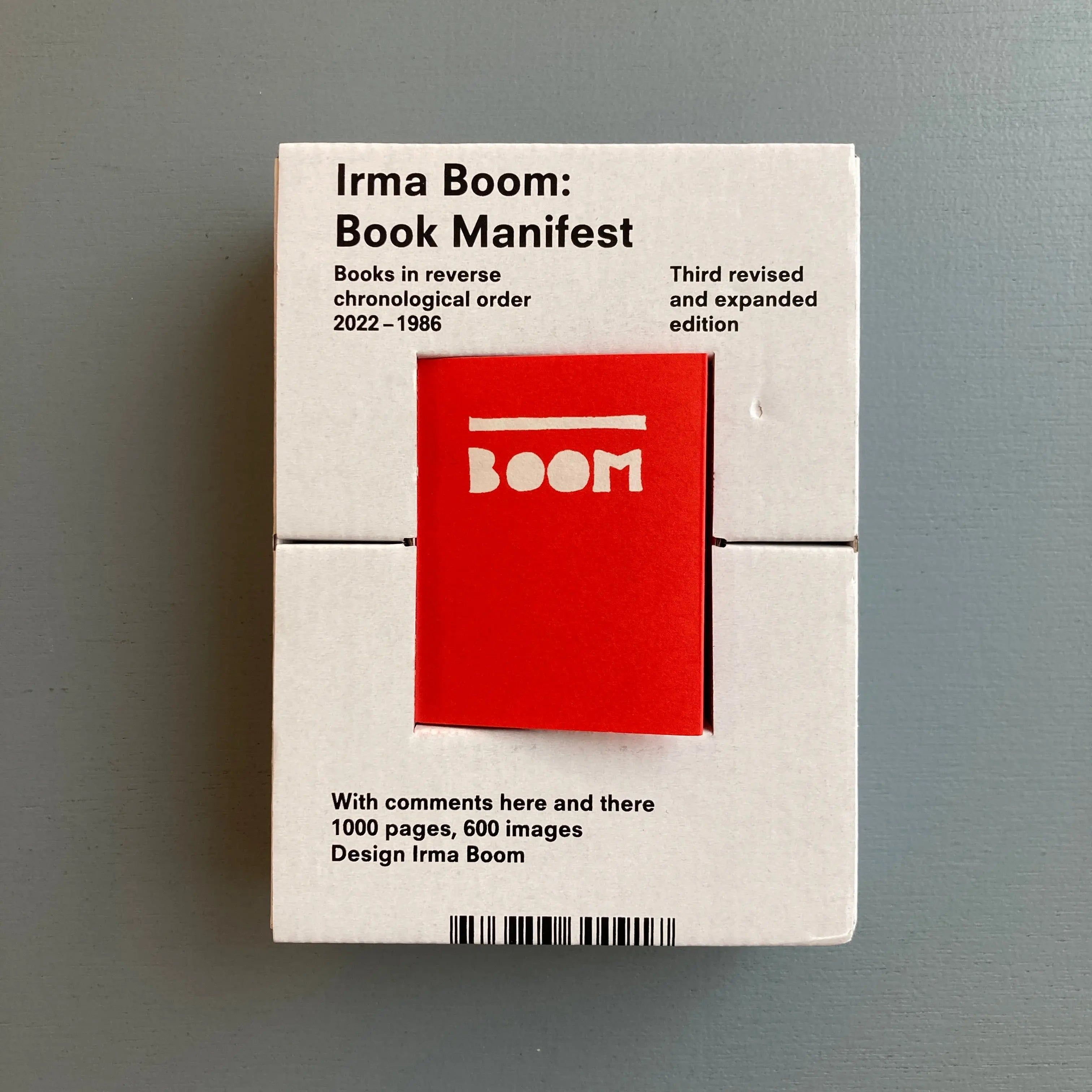 Irma Boom - Book Manifest (Third revised and expended - Saint