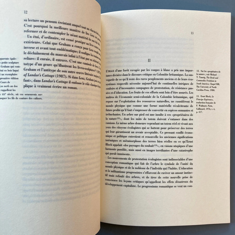 Jeff Wall - Dans la forêt - Yves Gevaert Editeur 1996 Saint-Martin Bookshop