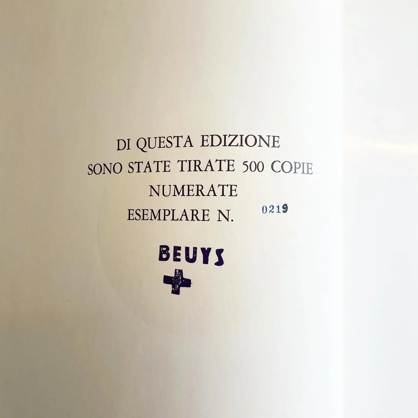 Joseph Beuys - Ja Ja Ja Nee Nee Nee (record) - Gabriele