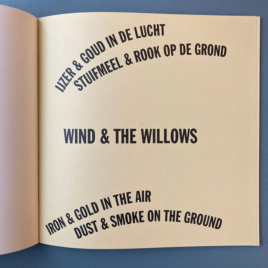 Lawrence Weiner - Wind & De Wilgen / Wind & The Willows - Yves Gevaert 1996 Saint-Martin Bookshop