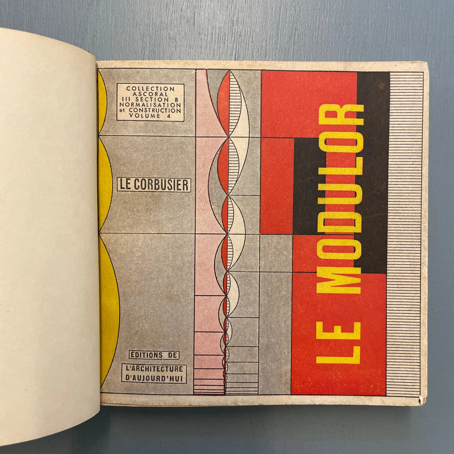 Le Corbusier - Le Modulor 1 & 2 - L'Architecture d'Aujourd'hui. Saint-Martin Bookshop