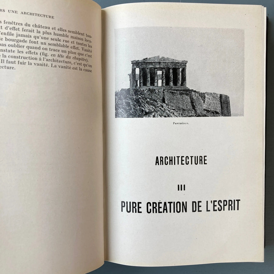 Le Corbusier - Vers une architecture (2ème édition augmentée) - Editions G. Cres 1930 Saint-Martin Bookshop