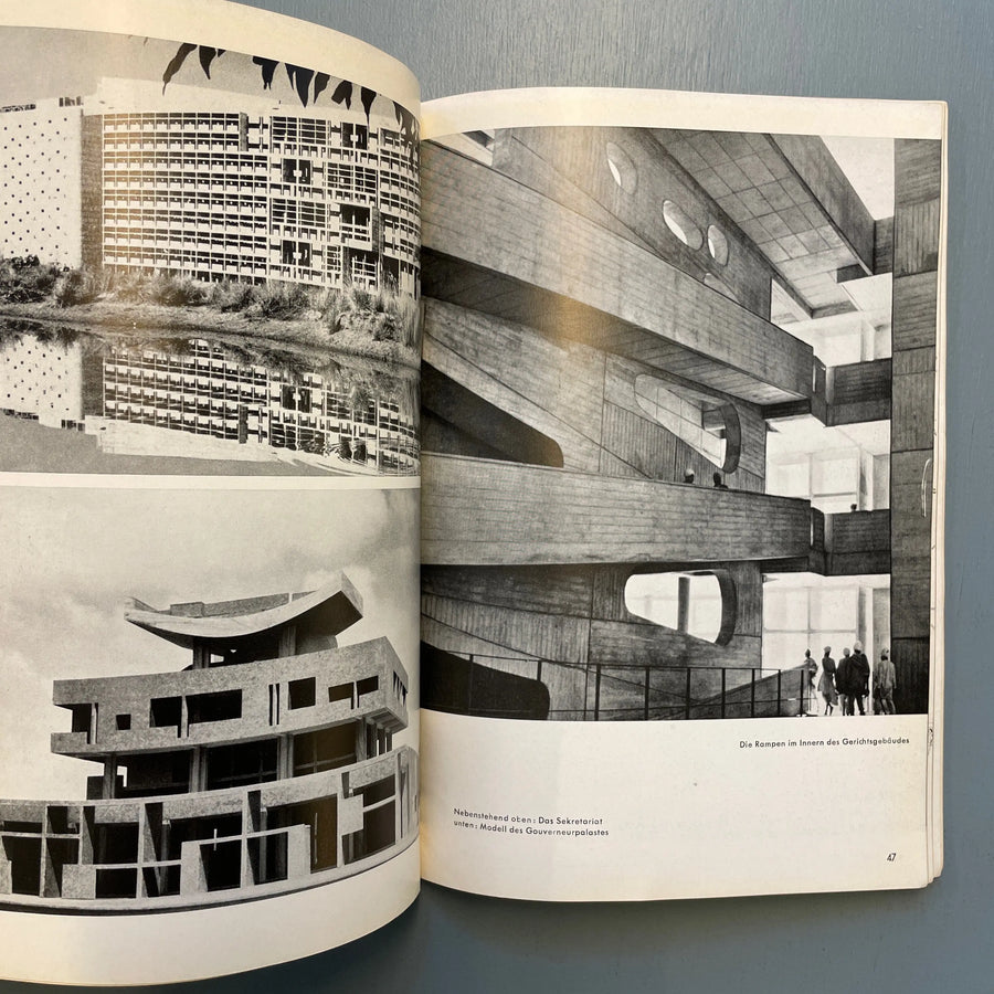 Le Corbusier. Architektur, Malerei, Plastik, Wandteppiche. Berlin. 1957 Saint-Martin Bookshop